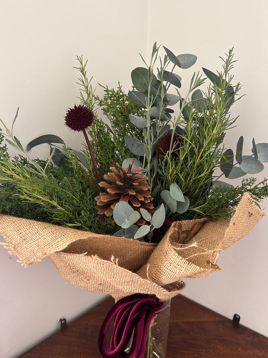 Christmas Burlap Aromático