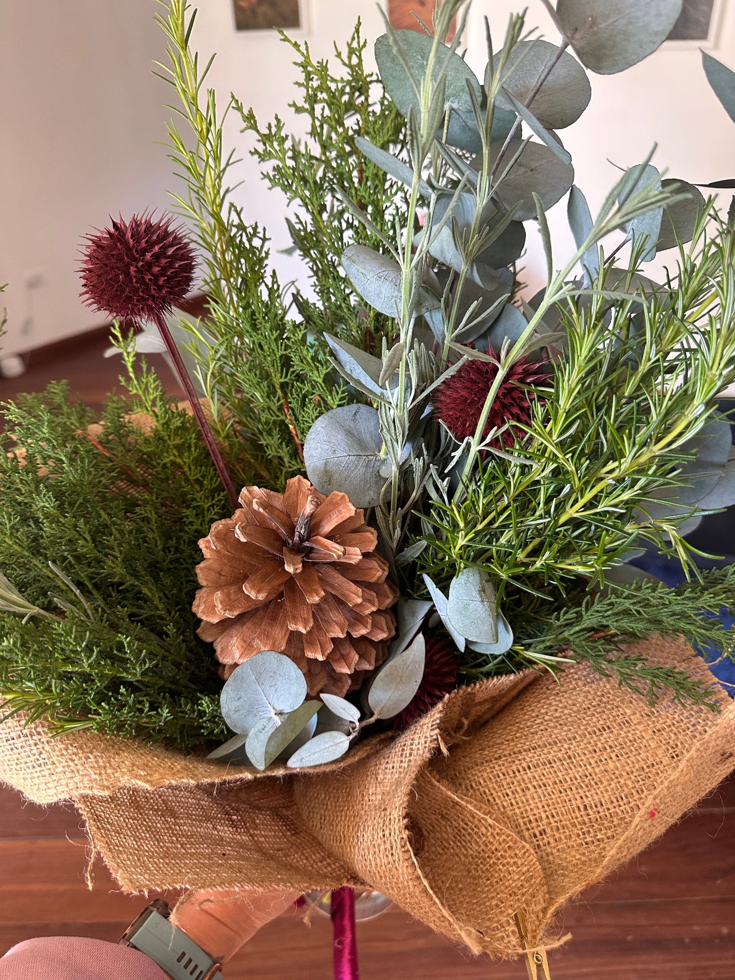 Christmas Burlap Aromático