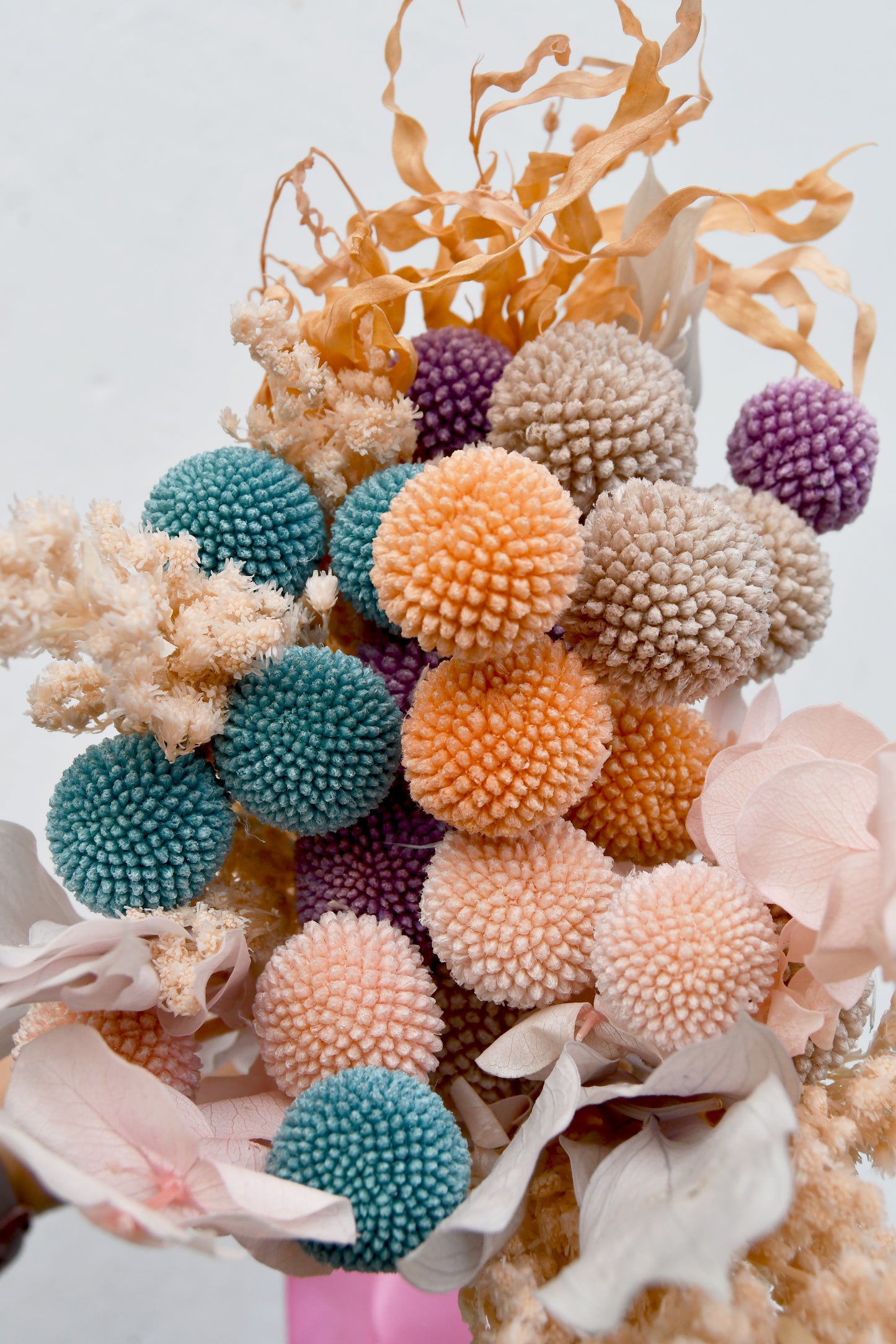 Bouquet Preservado Bubbles Pastel