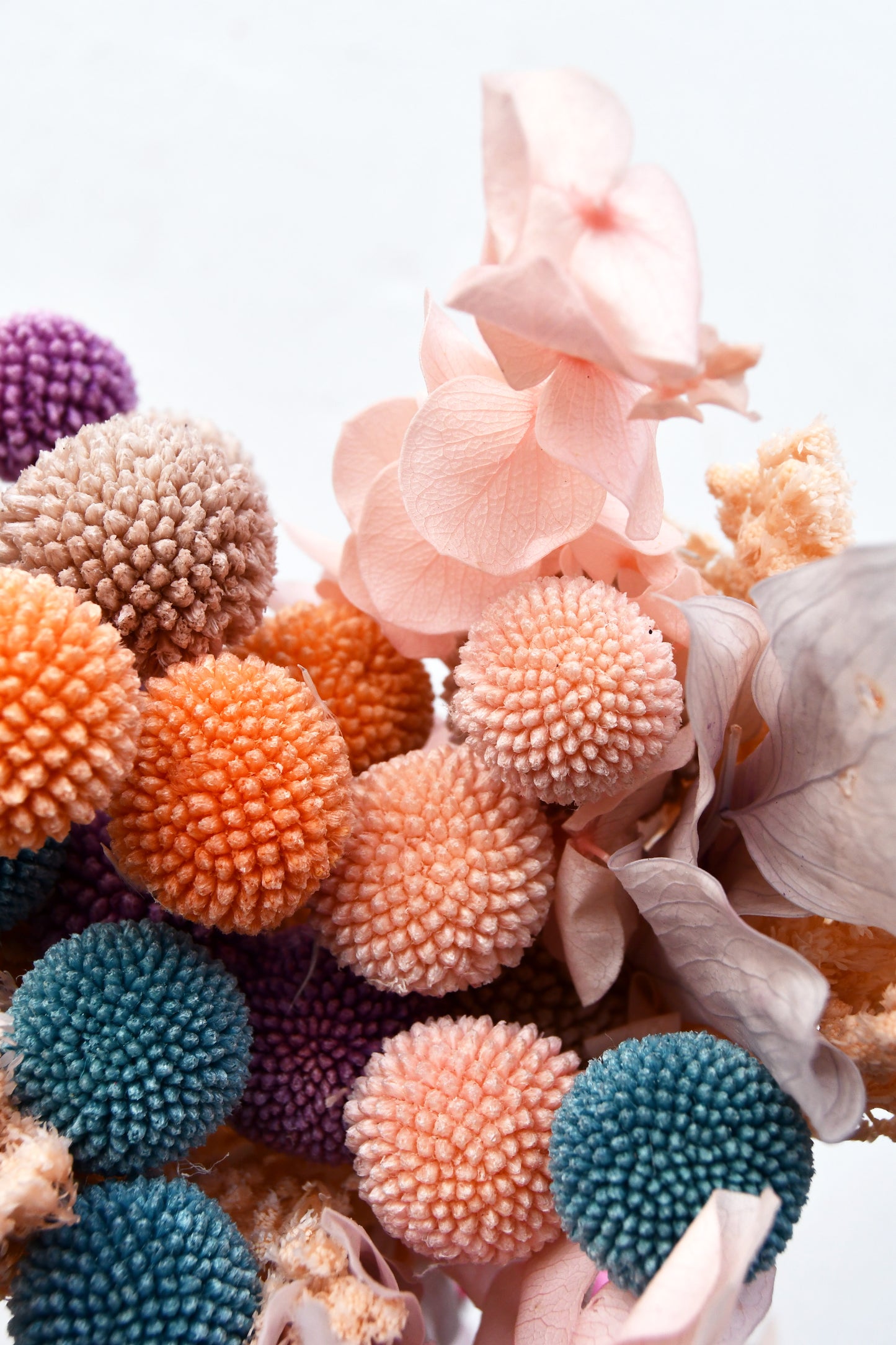 Bouquet Preservado Bubbles Pastel