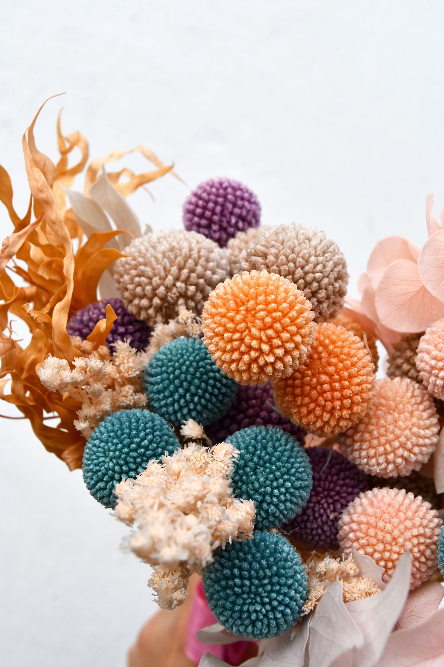 Bouquet Preservado Bubbles Pastel