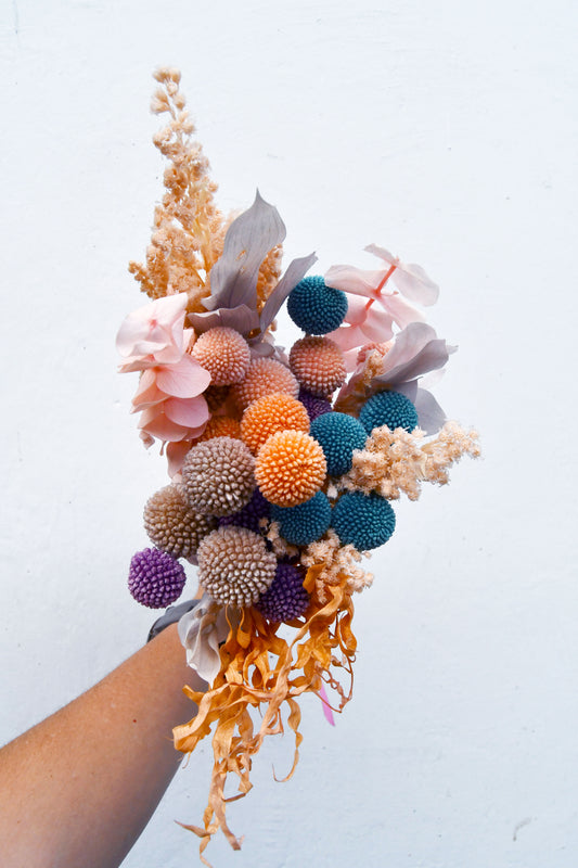 Bouquet Preservado Bubbles Pastel