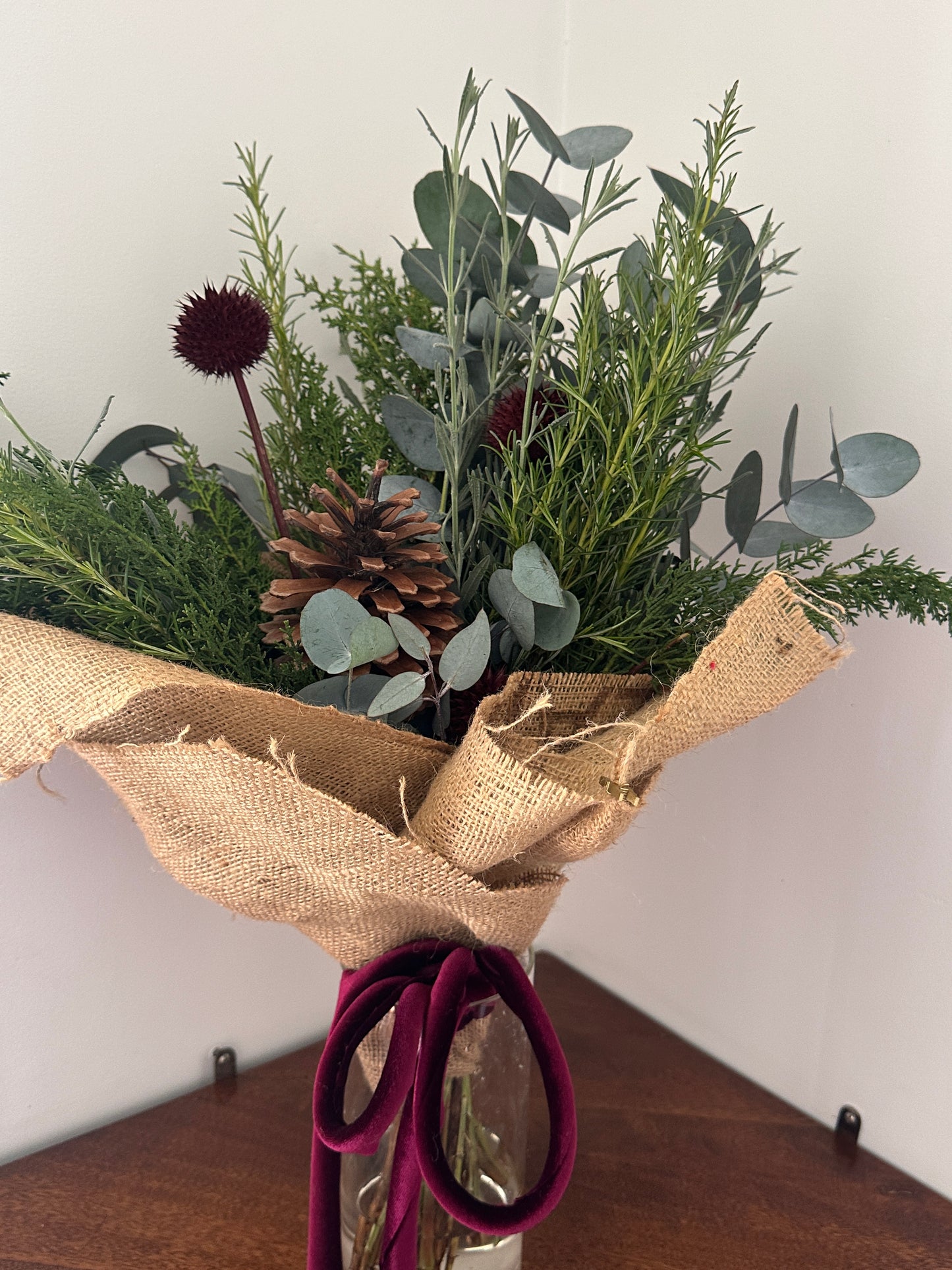 Christmas Burlap Aromático