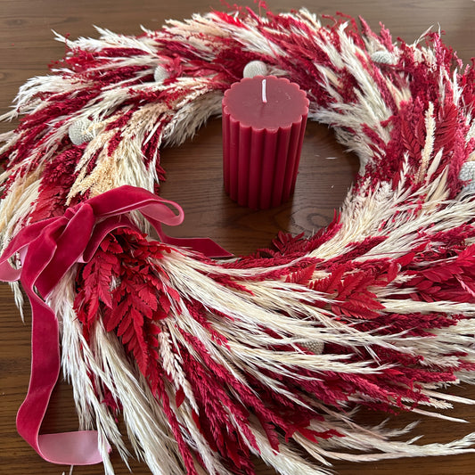 Corona Preservada Red Noél